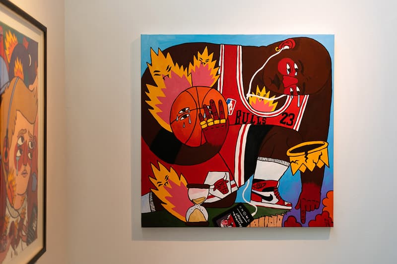 Ricardo Cavolo 'Heros Wound' London Exhibit Inside Closer Look Art Exhibition Shoreditch East StolenSpace Gallery 17 Osborn St, Shadwell, E1 6TD