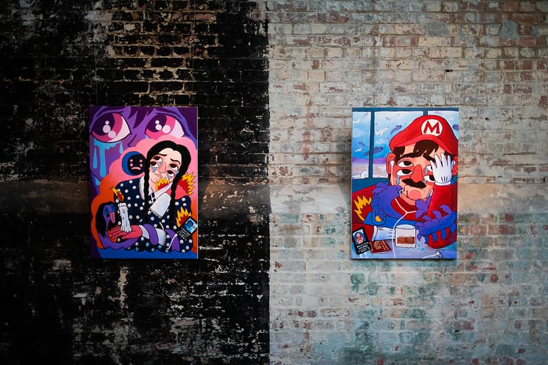 Ricardo Cavolo 'Heros Wound' London Exhibit Inside Closer Look Art Exhibition Shoreditch East StolenSpace Gallery 17 Osborn St, Shadwell, E1 6TD