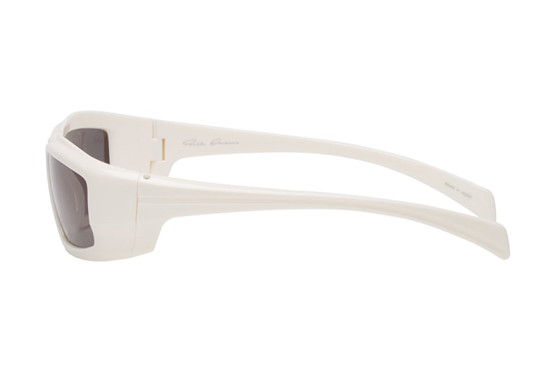 Rick Owens Larry Rick Sunglasses 2019 Capsule Eyewear Memory Flex™ Nylon Sculpture bulky shades transparent grey black lenses
