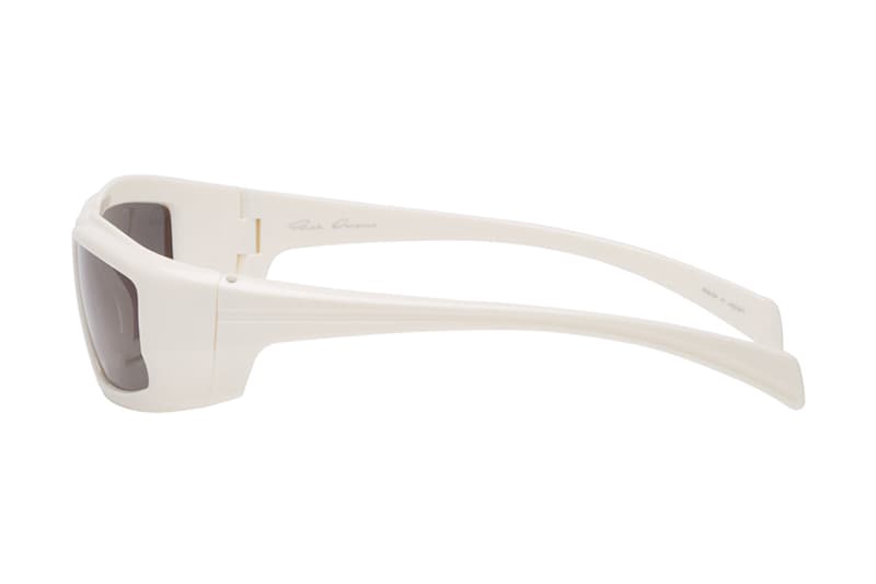 Rick Owens Larry Rick Sunglasses 2019 Capsule Eyewear Memory Flex™ Nylon Sculpture bulky shades transparent grey black lenses