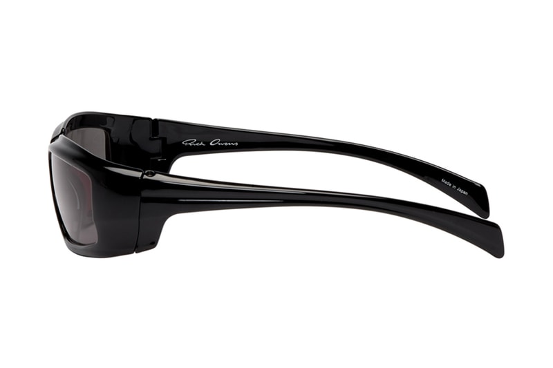 Rick Owens Larry Rick Sunglasses 2019 Capsule Eyewear Memory Flex™ Nylon Sculpture bulky shades transparent grey black lenses