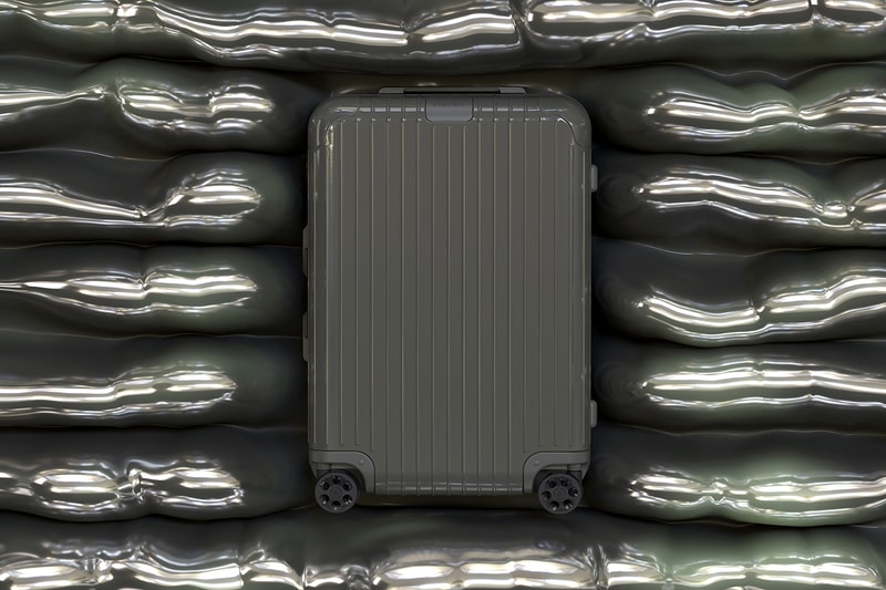 RIMOWA Essential Check In L Cabin Trunk Plus sage green coral pink saffron yellow slate grey release information pricing details buy cop purchase order Arnault Supreme Daniel Arsham Off-White