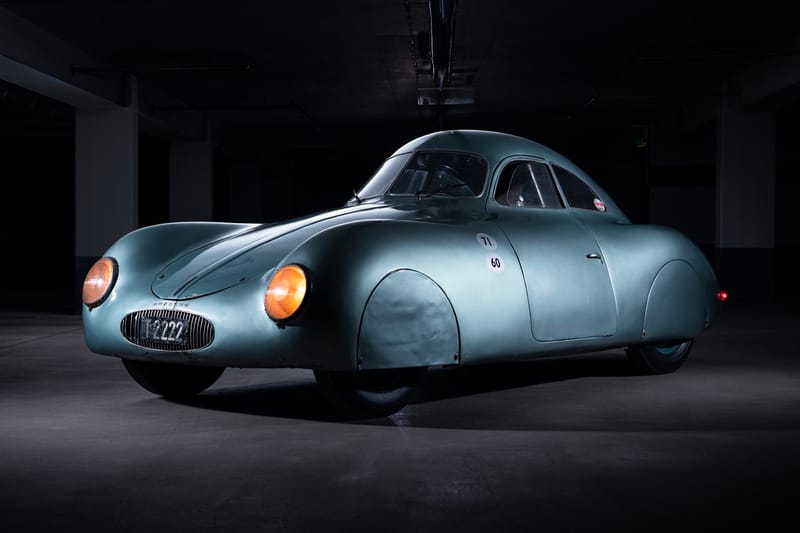 A Truly Historic Porsche Type 64 Is Being Auctioned off at Monterey