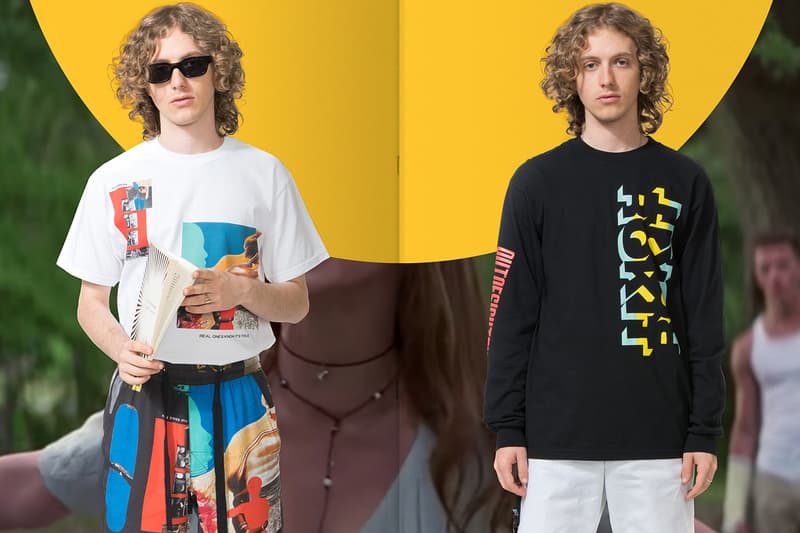 ROKIT Summer 2019 Collection 'that was on tv last night' lookbook vintage cult classic film references