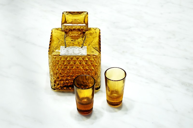 Rolls-Royce 1960 VIP 1000 Decanter Set Retrospect Gin British Motors Luxury Phantom Wraith Ghost Vintage Antique Drinks Alcohol Gin 