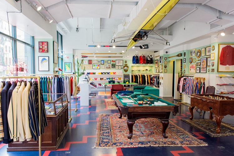 A Look Inside Rowing Blazers' Revamped New York Flagship