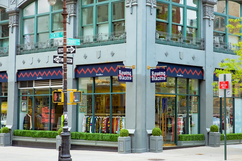 rowing blazers flagship store new york city shop reopening 