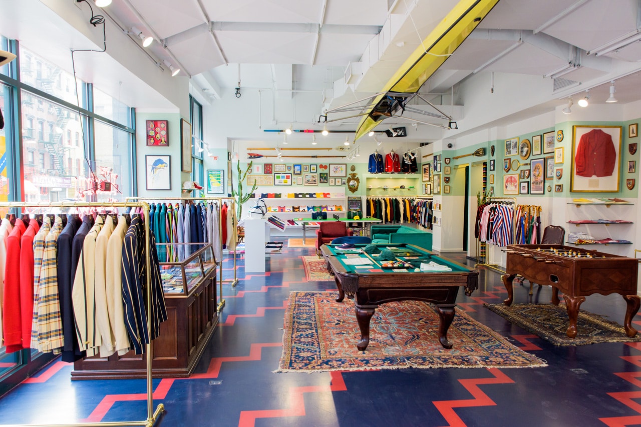 rowing blazers flagship store new york city shop reopening 