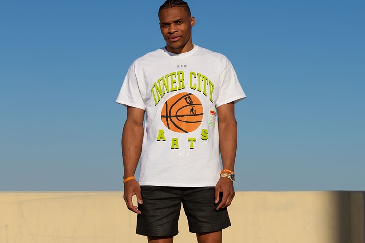 Russell Westbrook's Honor the Gift and Advisory Board Crystals Dropped T-Shirts to Benefit Inner-City Arts