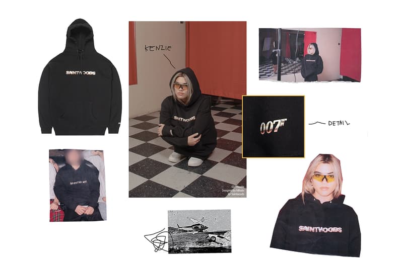 Saintwoods SW.007 Collection Lookbook Release t shirt hoodie sweater beanie grinder baseball bat Lexus ES300 Simpsons oddjob