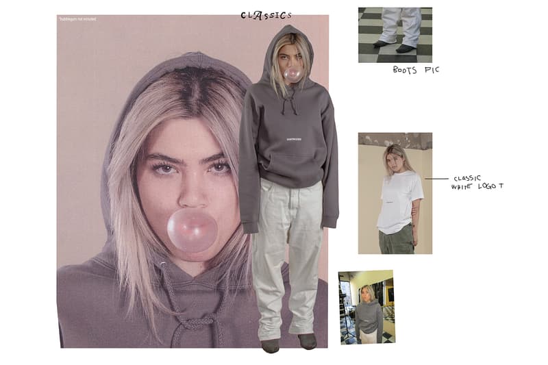 Saintwoods SW.007 Collection Lookbook Release t shirt hoodie sweater beanie grinder baseball bat Lexus ES300 Simpsons oddjob