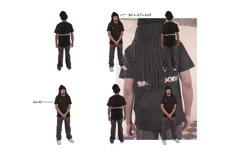 Saintwoods SW.007 Collection Lookbook Release t shirt hoodie sweater beanie grinder baseball bat Lexus ES300 Simpsons oddjob 