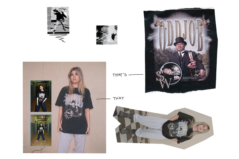 Saintwoods SW.007 Collection Lookbook Release t shirt hoodie sweater beanie grinder baseball bat Lexus ES300 Simpsons oddjob 