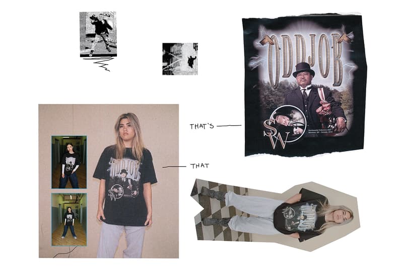 Saintwoods SW.007 Collection Lookbook Release t shirt hoodie sweater beanie grinder baseball bat Lexus ES300 Simpsons oddjob