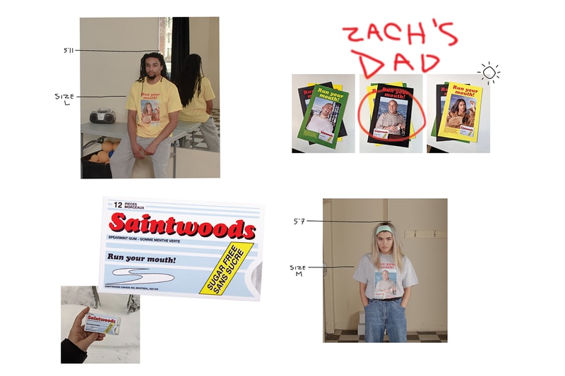 Saintwoods SW.007 Collection Lookbook Release t shirt hoodie sweater beanie grinder baseball bat Lexus ES300 Simpsons oddjob 