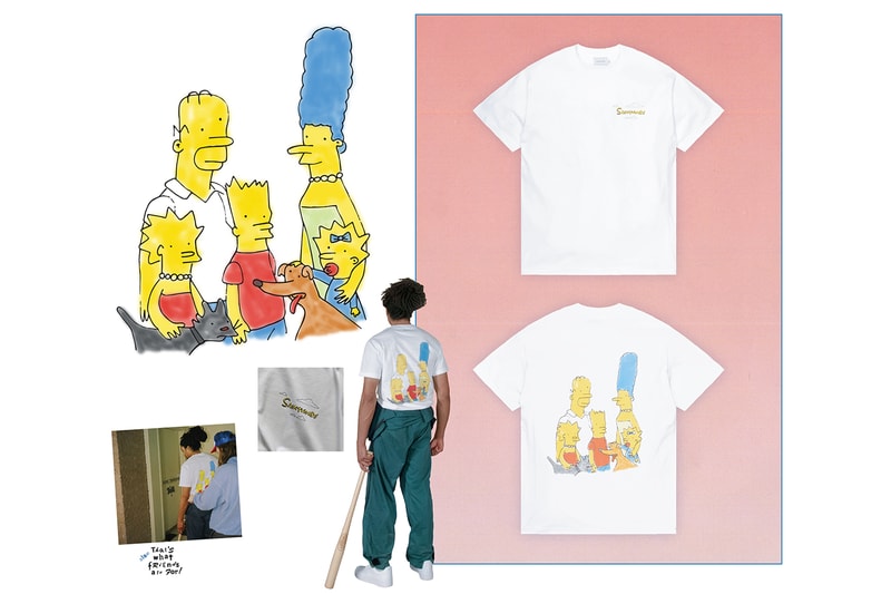 Saintwoods SW.007 Collection Lookbook Release t shirt hoodie sweater beanie grinder baseball bat Lexus ES300 Simpsons oddjob 