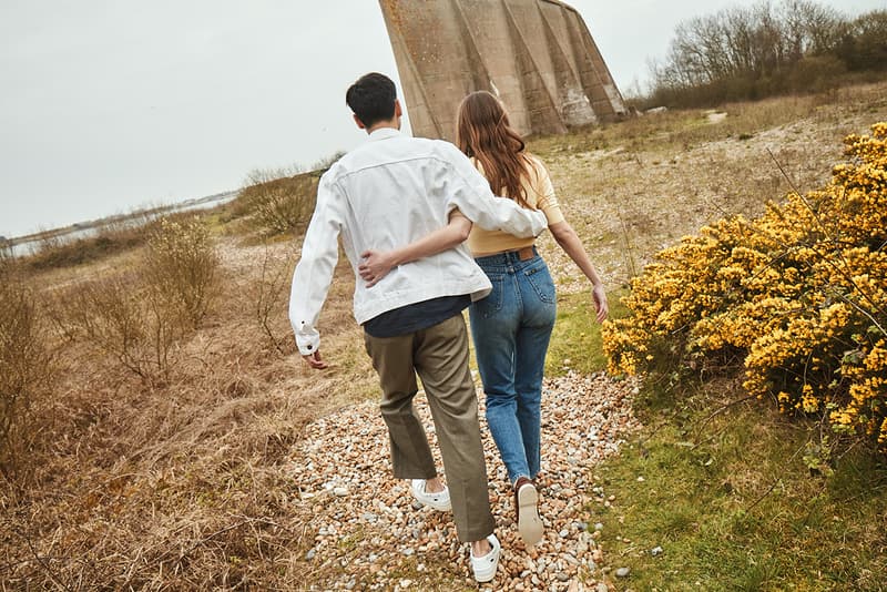 Sebago Spring Summer 2019 SS19 "Escape & Explore" Collection Campaign Lookbook  Dockside Cityside Campside Loafers Dockers Deck Boat Shoes Leather WW1 Sound Mirrors Romney Marshes