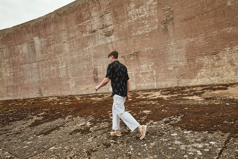 Sebago Spring Summer 2019 SS19 "Escape & Explore" Collection Campaign Lookbook  Dockside Cityside Campside Loafers Dockers Deck Boat Shoes Leather WW1 Sound Mirrors Romney Marshes