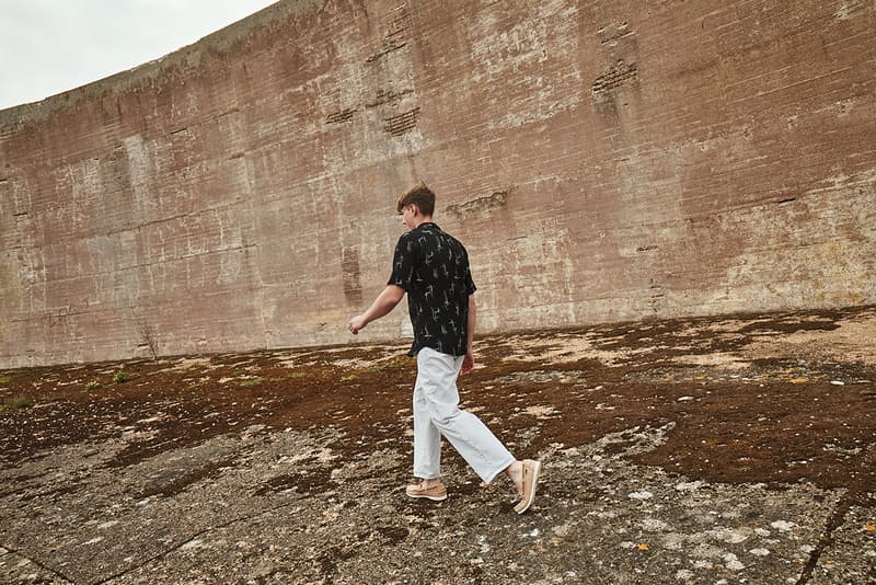Sebago Spring Summer 2019 SS19 "Escape & Explore" Collection Campaign Lookbook Dockside Cityside Campside Loafers Dockers Deck Boat Shoes Leather WW1 Sound Mirrors Romney Marshes