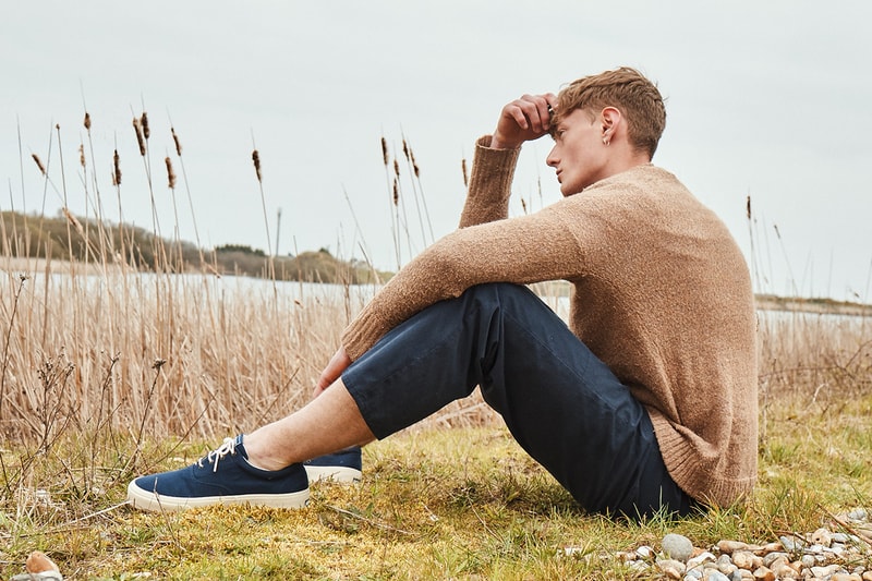 Sebago Spring Summer 2019 SS19 "Escape & Explore" Collection Campaign Lookbook  Dockside Cityside Campside Loafers Dockers Deck Boat Shoes Leather WW1 Sound Mirrors Romney Marshes