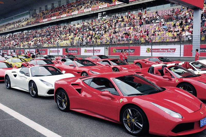 "Ferrari Racing Days" Shanghai Circuit 2019 China Formula One v8 488 Tributo F8 308, 360, 458 Ferrari Asia Pacific Challenge