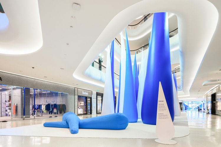 Snarkitecture Installs a Massive 'TILTING FOREST' in Bangkok