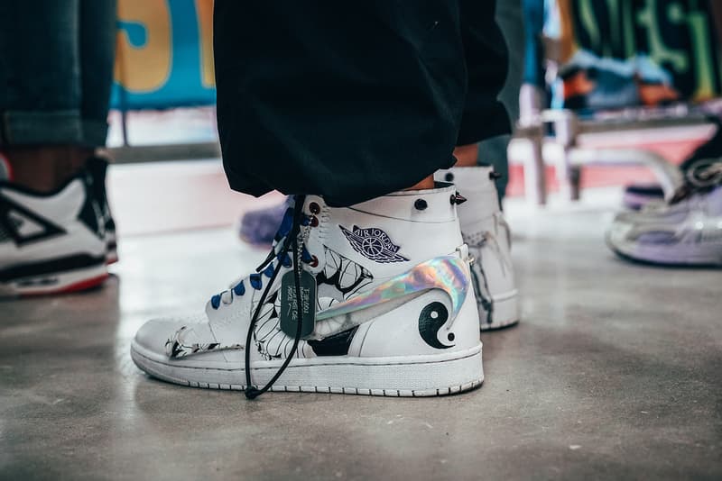 Sneaker Con Shanghai On Foot Sneaker Recap nike Cactus jack AJ1 AF-1 SNeakers kicks footwear shoes shanghai China Sneaker Con Li-ning Nike Dunk CPFM Sacai
