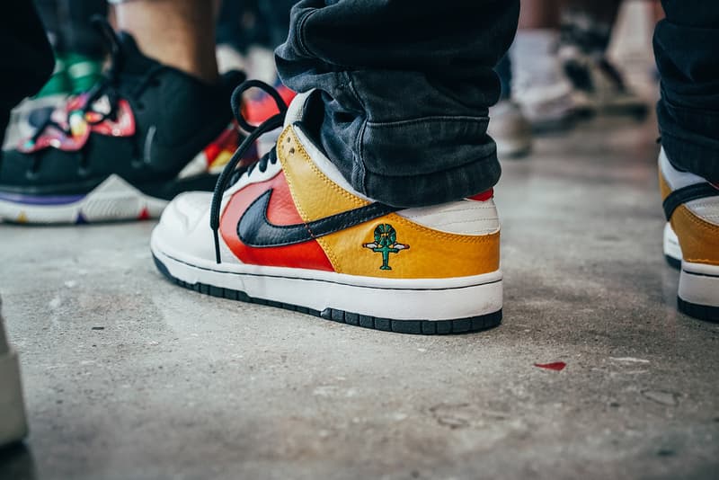 Sneaker Con Shanghai On Foot Sneaker Recap nike Cactus jack AJ1 AF-1 SNeakers kicks footwear shoes shanghai China Sneaker Con Li-ning Nike Dunk CPFM Sacai