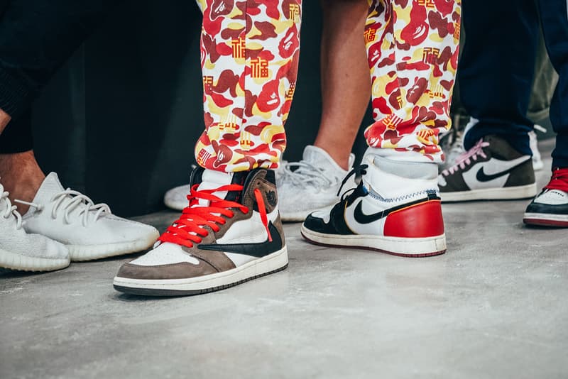 Sneaker Con Shanghai On Foot Sneaker Recap nike Cactus jack AJ1 AF-1 SNeakers kicks footwear shoes shanghai China Sneaker Con Li-ning Nike Dunk CPFM Sacai