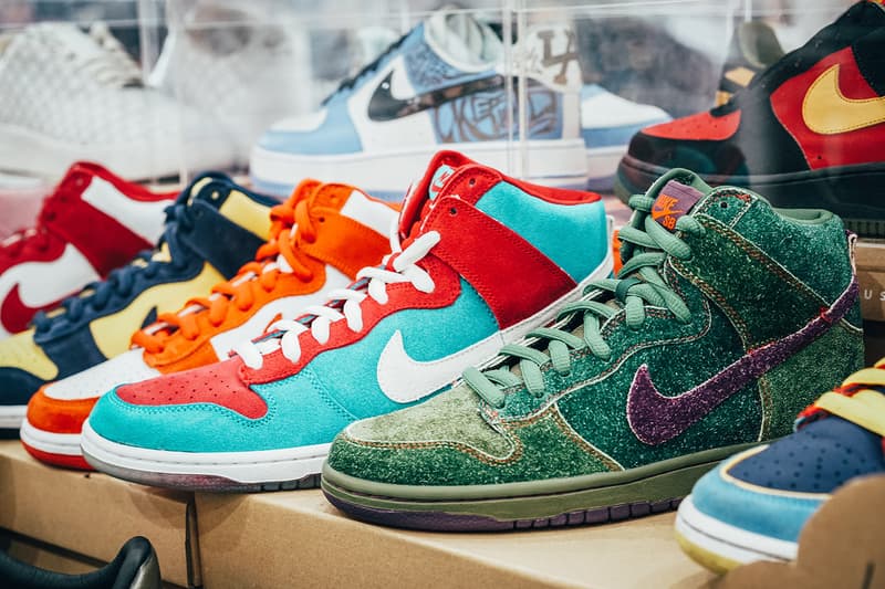 Sneaker Con Shanghai On Foot Sneaker Recap nike Cactus jack AJ1 AF-1 SNeakers kicks footwear shoes shanghai China Sneaker Con Li-ning Nike Dunk CPFM Sacai