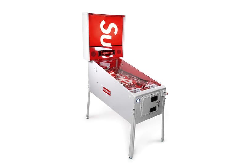 Sotheby's Supreme Accessories Auction News box logo skate new york louis vuitton punching bag edc scarface bogo stickers brick red anti hero B&O