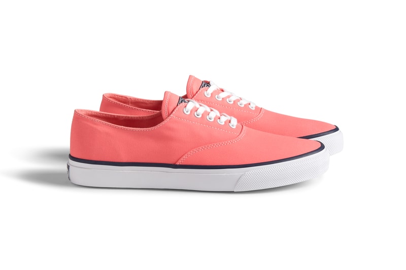 sperry cloud collection noah brendon babenzien summer neon boat shoe canvas sneaker