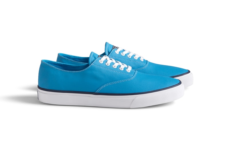 sperry cloud collection noah brendon babenzien summer neon boat shoe canvas sneaker