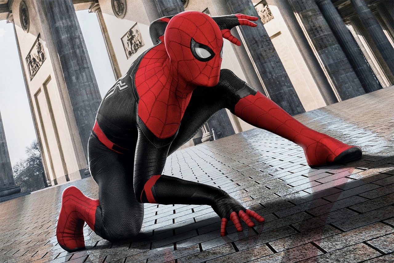 Iron Man Lives on in New Spider-Man: Far from Home Poster marvel cinematic universe sony pictures 