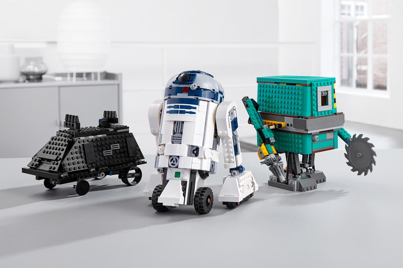 LEGO 'Star Wars' BOOST Droid Commander Set Details set programmable R2-D2, the Gonk droid, and the Mouse droid application controllable drop date price info release 
