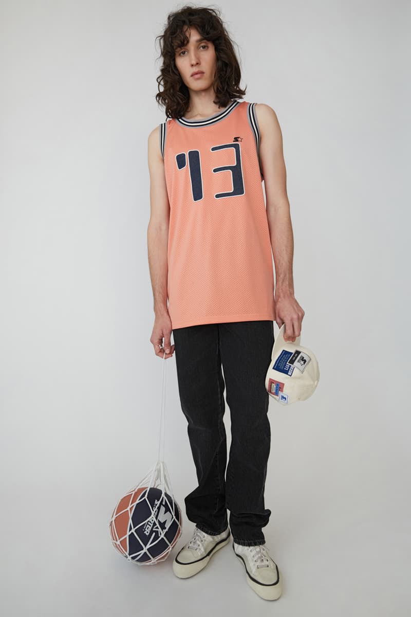 Starter Black Label x Acne Studios SS19 Lookbook collection spring summer 2019 collaboration drop release date info buy may 30 2019