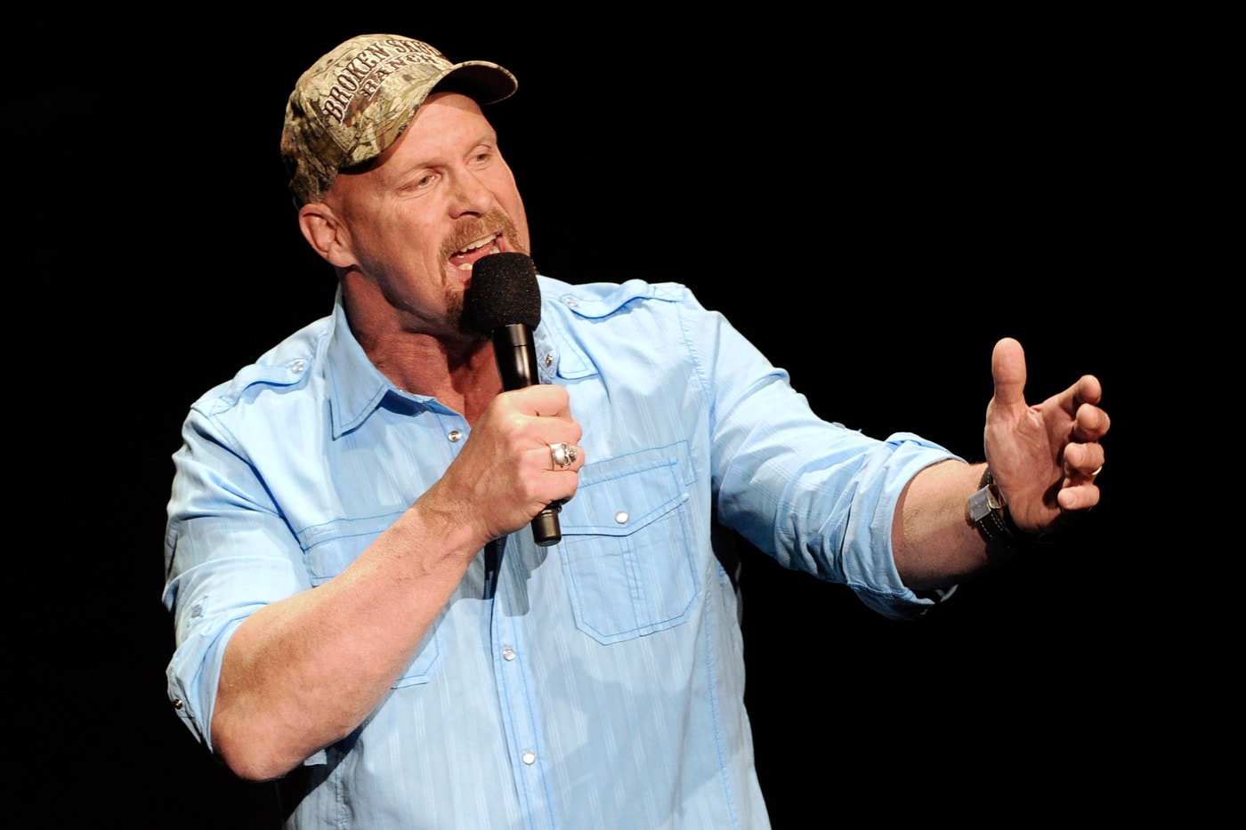 Stone Cold Steve Austin Is Getting a Talk Show WWE wrestling hall of famer Texas Rattlesnake 'Straight Up Steve Austin' August premiere date info when where who what USA Network bionic redneck 