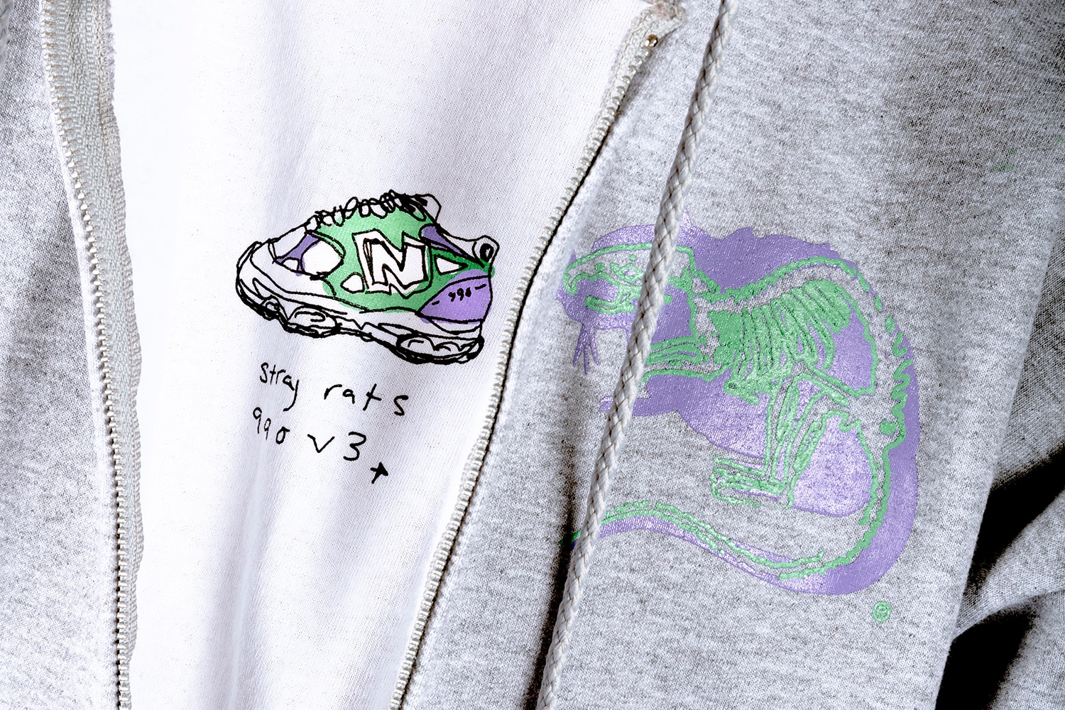 Stray Rats x New Balance 990v3 Second Collaboration sneaker drop release date info colorway joker inspiration may 2019 miami "Alternate 2" 18