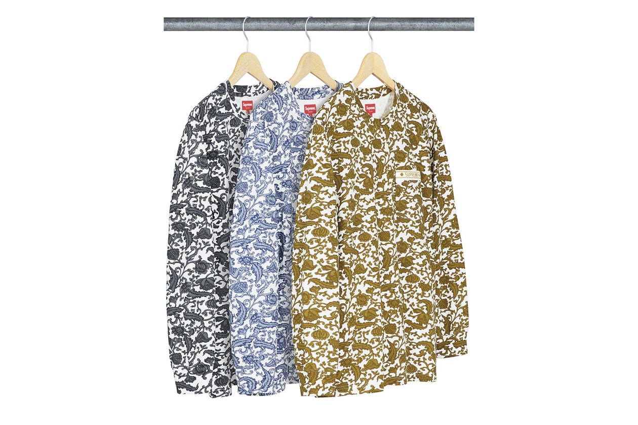 Supreme Spring Summer 19 Drop List for Week 13 Levi's Heron Preston Babylon LA Aimé Leon Dore BAPE Stone Island Lil Yachty KITH Tommy hilfiger Palace