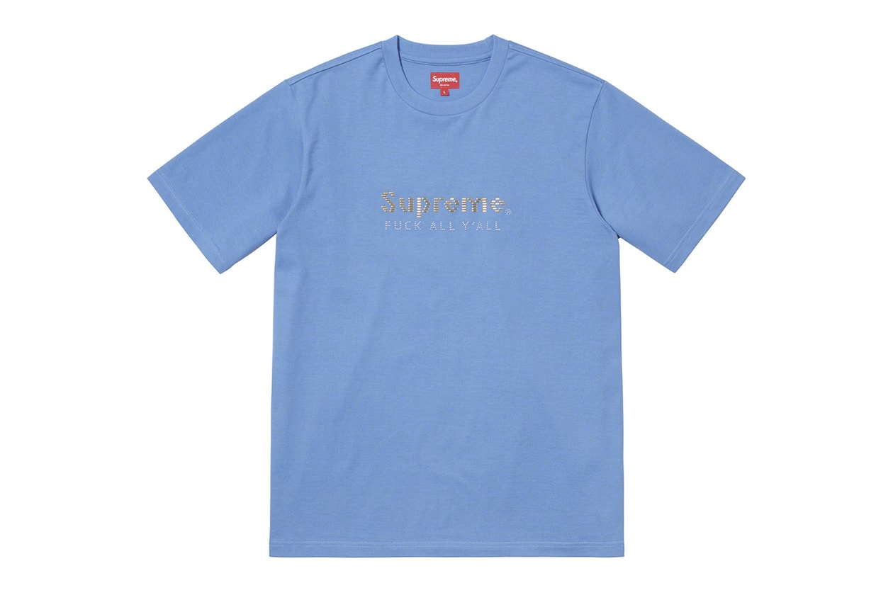Supreme Spring Summer 19 Drop List for Week 13 Levi's Heron Preston Babylon LA Aimé Leon Dore BAPE Stone Island Lil Yachty KITH Tommy hilfiger Palace