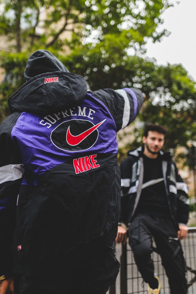 Supreme x Nike SS19 Collaboration Streetstyle paris france on body clothing spring summer 2019