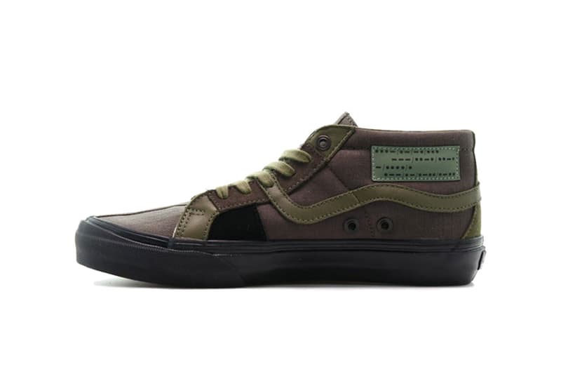 Taka Hayashi x Vans Style 138 Mid LX Release colorways th collaboration collection sneakers date drop info buy may 1 119,95 VN0A45K7VTQ marshmallow military green VN0A45K7VTP