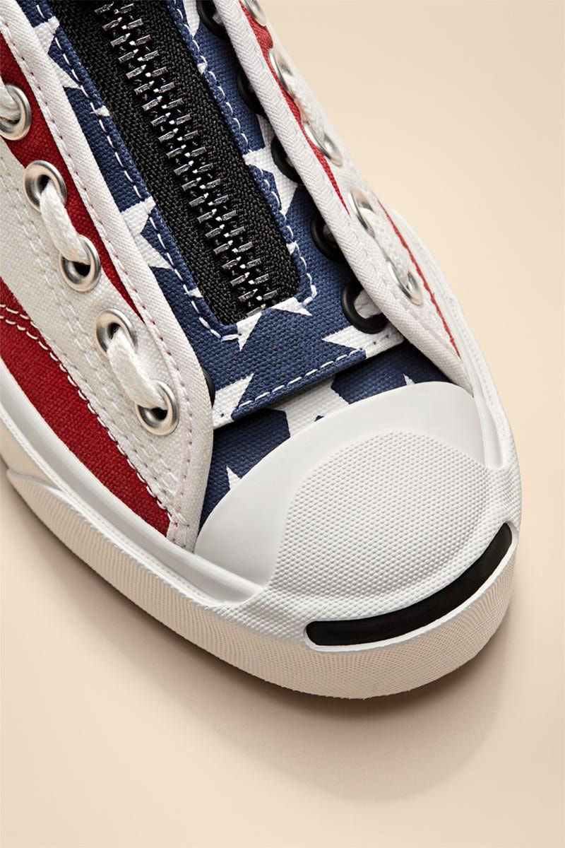 TAKAHIROMIYASHITATheSoloist. x Converse Jack Purcell Spring/Summer 2019 capsule motorcycle American flag 