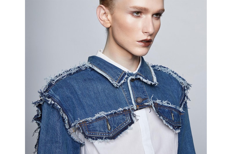Takarawong Levi's Collection Lookbook denim jeans patchwork teen spirits rock & roll abstract clothing fashion collaboration info release drop date dark wash and printed denim into jacket and pants