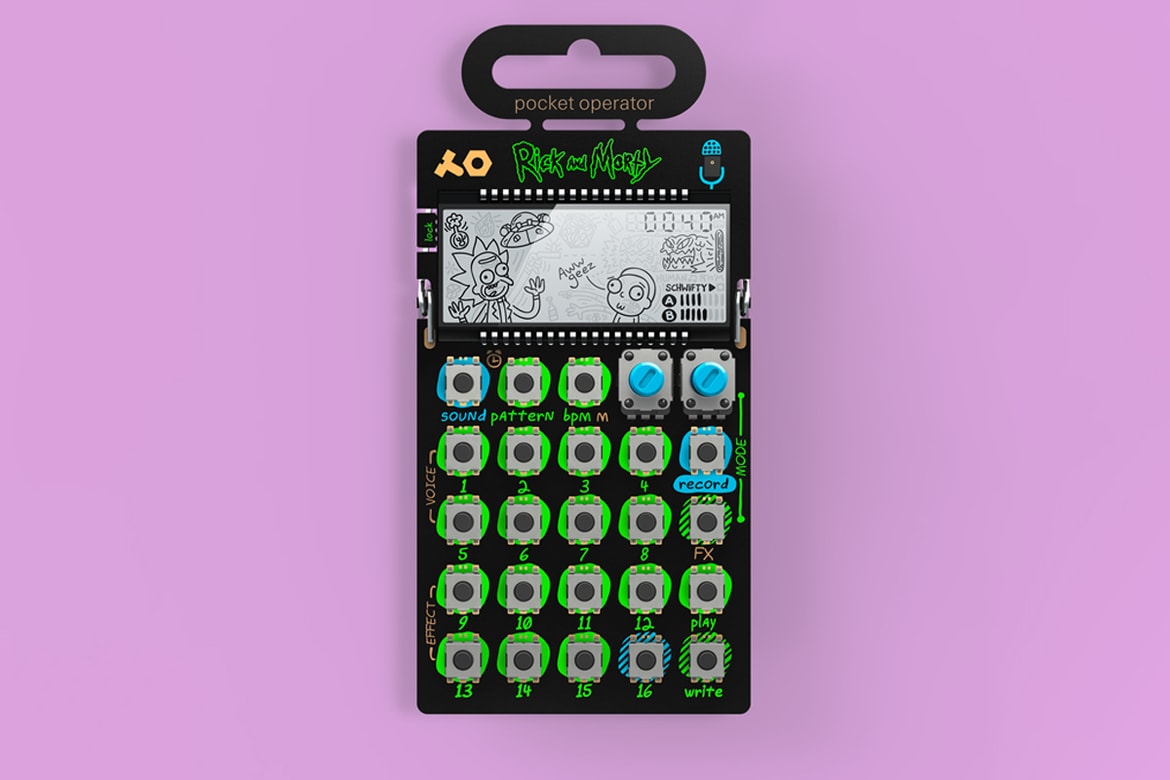 Teenage Engineering Rick And Morty Synthesizer | HYPEBEAST Teenage Engineering Rick And Morty Synthesizer | HYPEBEAST