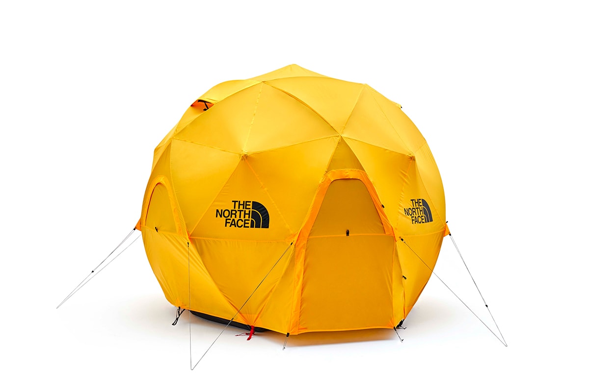 THE NORTH FACE Geodome 4 Tent Release Silver Yellow