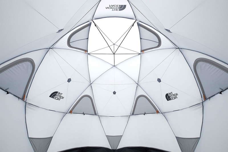 THE NORTH FACE Geodome 4 Tent Release Silver Yellow
