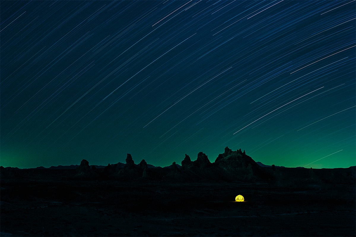 THE NORTH FACE Geodome 4 Tent Release Silver Yellow