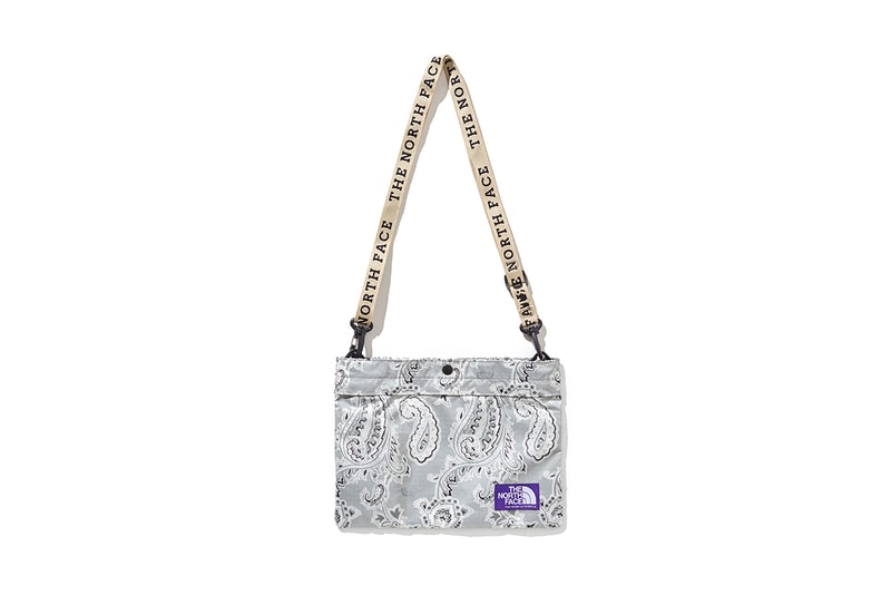 The North Face Purple Label Paisley Print Bag Collection Lightweight Waist Bag Tape Tote Shoulder Bag Spring Summer 2019 SS19 Nanamica Japan Release