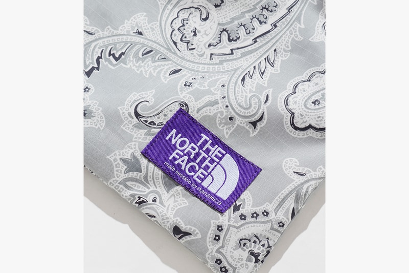 The North Face Purple Label Paisley Print Bag Collection Lightweight Waist Bag Tape Tote Shoulder Bag Spring Summer 2019 SS19 Nanamica Japan Release